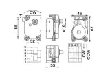 MAHLE AA 20 000P Element de reglare, clapeta carburator