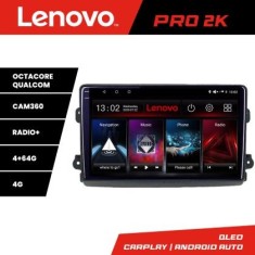Navigatie Fiat Ducato 2021- Lenovo Qled 2K Octa Core 4+64 360 DSP carplay android auto radio gps internet KIT-ducato2024+PRO-2K-9-4+64 CarStore Techno