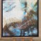 TABLOURI PICTATE MANUAL TABLOU ABSTRACT PICTURA CUTIT FOITA TABLOU 93X95CM