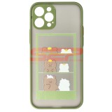 Husa Antishock iPhone 12 Pro, TPU+PC, Design 08, Protectie Camera