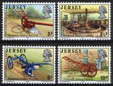 Jersey 1975 - Muzeul Agriculturii, artefacte, unelte, serie neuzata
