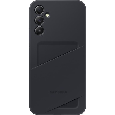 Husă Samsung Galaxy A34, Card Slot, Neagră, Blister EF-OA346TBEGWW foto
