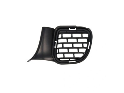 Grila bara protectie, spoiler Dodge Challenger, 09.2014-2024, model: SRT Hellcat, montare fata, stanga, negru, textura, RapidAuto foto