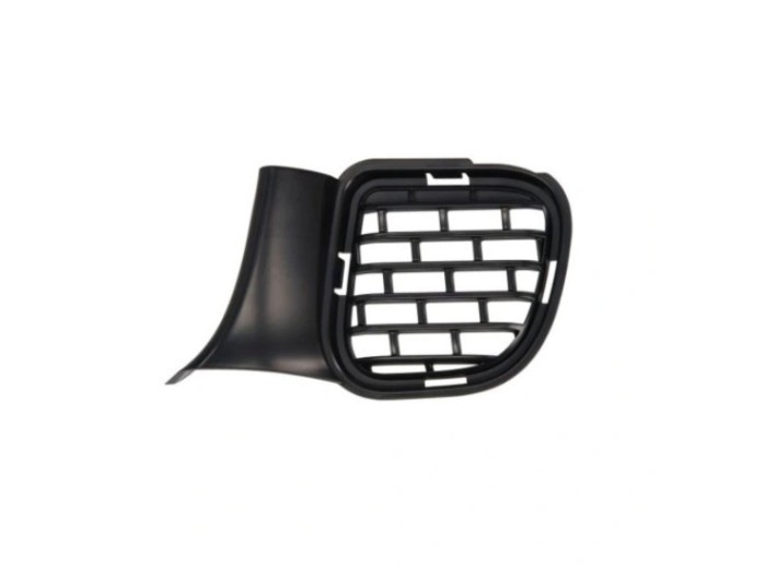 Grila bara protectie, spoiler Dodge Challenger, 09.2014-2024, model: SRT Hellcat, montare fata, stanga, negru, textura, RapidAuto
