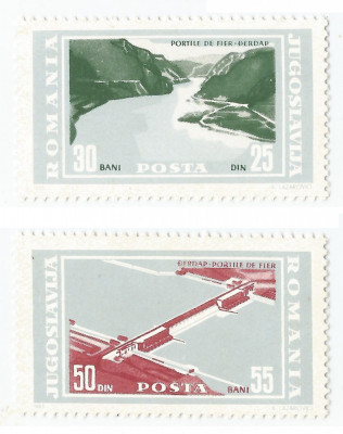 Rom&amp;acirc;nia, LP 604/1965, Portile de Fier, MNH foto