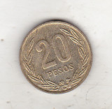 bnk mnd Columbia 20 pesos 1988