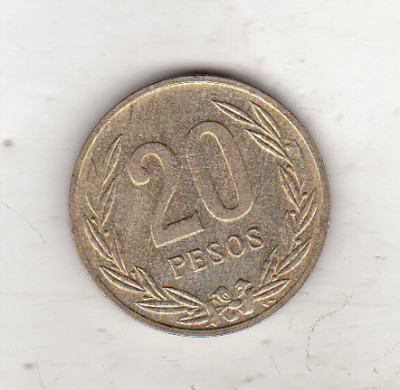bnk mnd Columbia 20 pesos 1988 foto