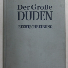 DER GROSE DUDEN - RECHTSCHREIBUNG , BAND I , 1967