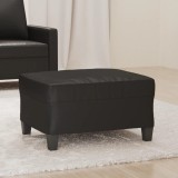 Gossi taburet, negru, 70x55x41 cm, piele ecologica