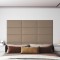 vidaXL Panouri de perete 12 buc. cappuccino 60x30 cm piele eco 2,16 m&sup2;