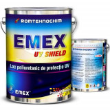 Pachet Lac Poliuretanic &ldquo;Emex UV Shield&rdquo; - Transparent - Bid. 3 Kg + Intaritor - Bid. 0.9 Kg