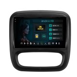 Navigatie 2K Opel Vivaro / Renault Trafic / Fiat Talento (2014-2017) 8GB RAM Android 13 Octacore Slot Sim 4G DSP GPS Wi-FI Carplay Android Auto USB Bl