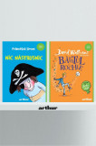 Pachet Funny Green ( Nic Năstrușnic, Băiatul cu rochie) - David Walliams, Francesca S...