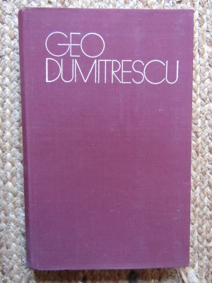Geo Dumitrescu - Jurnal de campanie (editia 1974) foto