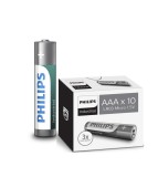 Baterie AAA Philips Industrial 1.5V Alkaline (10 bucati)