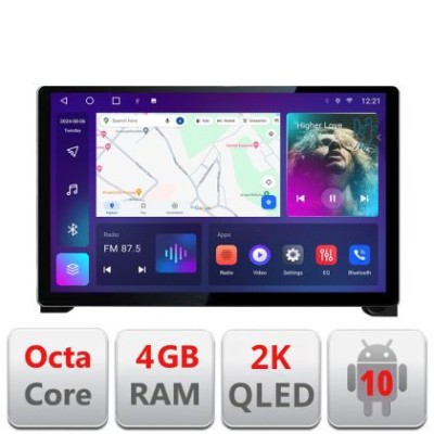 Navigatie dedicata Peugeot 5008 2016-2020 N-5008 Edonav ecran 13&amp;quot; 2K 8 si 128 Android Waze USB Navigatie 4G 360 Toslink Youtube Ra CarStore Technology foto