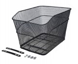 Cos Bicicleta Spate Negru 29x39x25 cm AWR1969