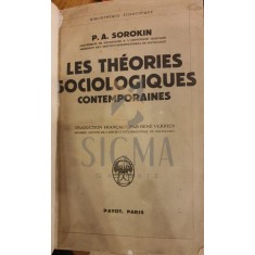 Les theories sociologiques contemporaines