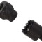 Conector Extra Carp Magnetic Connector, Black, 1buc/pac