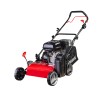 Scarificator, aerator de gazon pe benzina putere 4.0 kW 5.5 CP latime lucru 420 mm sac colector iarba 45 l