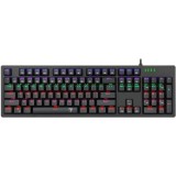 Tastatura mecanica gaming T-Dagger T-TGK312-BL, Iluminare RGB, Negru