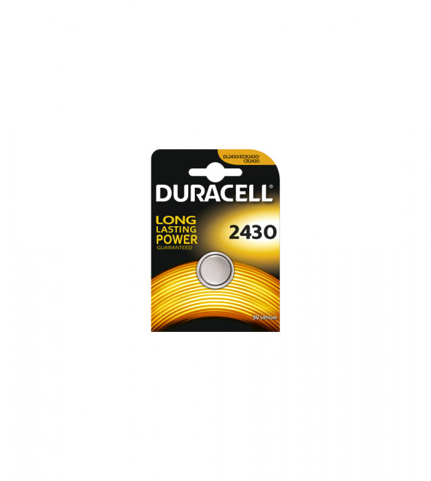 Duracell CR2430 3v baterie plata cu litiu-Conținutul pachetului 1 Bucată