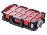 Container colectiv cu cutii, roșu-negru, 530x310x130 mm