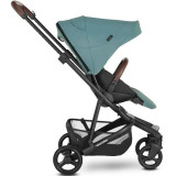 Carucior Charley Forest green roti negre, Easywalker