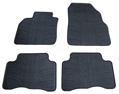 Set covorase auto din cauciuc Renault Megane Scenic 2 2003-2009, Negru, Gledring, 4 buc. AutoDrive ProParts foto