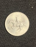 Moneda jubiliară quarter dollar 1999 Delaware, America de Nord