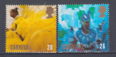 MAREA BRITANIE 1998 EUROPA CEPT CARNAVAL SERIE MNH foto