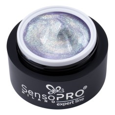 Gel Constructie Unghii Expert Line SensoPRO Milano - Holographic Lilac 30ml