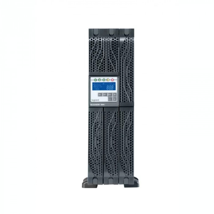 UPS LEGRAND &amp;quot;DAKER DK PLUS&amp;quot; Online cu sinusoida pura tower rack AVR IEC x 6 20 x baterie 12V/9Ah display LCD back-up 11 - 20 min. &amp;quot;0000