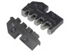 Fălci crimpare conectori neizolaţi 0,1-2,5mm&sup2;, KNIPEX