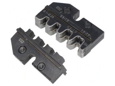 Fălci crimpare conectori neizolaţi 0,1-2,5mm&amp;sup2; foto