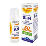 Crema de plaja pentru fata, SPF 50, 30 ml, Gerocossen