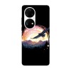 Husa compatibila cu Huawei P40 model Nature watcher, Silicon, TPU, Viceversa, Transparent, Carcasa