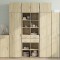 Gossi dulap de depozitare, stejar sonoma, 70x42,5x225, lemn prelucrat