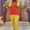 PJM48-9393 Pijama intreaga kigurumi, cu model Winnie the Pooh