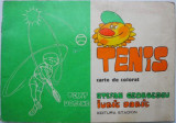 Tenis. Carte de colorat &ndash; Stefan Georgescu (desene Iurie Darie) (cateva pagini colorate)
