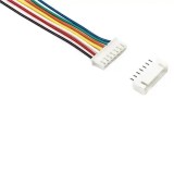 Cablu cu conectori 7pini JST pas 2.54mm mama + tata PCB