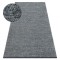 Covor FLORENCE 24021 Unicolor, glamour, țesut plat, franjuri - culoarea mării, 175x270 cm