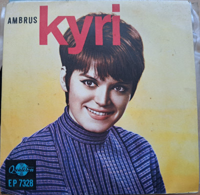 Disc Vinil 7# Ambrus Kyri, Ill&amp;eacute;s Zenekar* - Kiss Me Sailor- Qualiton -EP 7328 foto