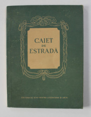 CAIET DE ESTRADA , 1953 foto