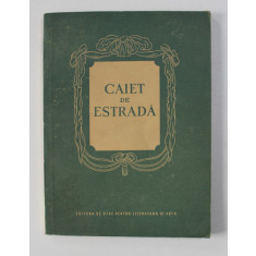 CAIET DE ESTRADA , 1953