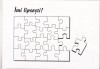 Bnk cp Felicitare - Imi lipsesti ! - puzzle