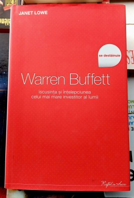 Waren Buffett se destainuie - Janet Lowe foto