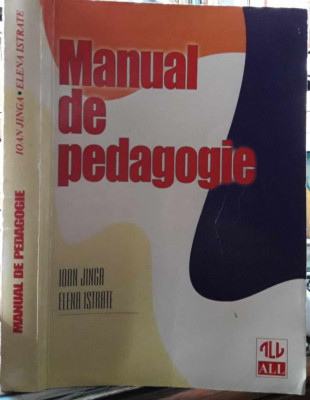 Ioan Jinga-Manual de pedagogie foto