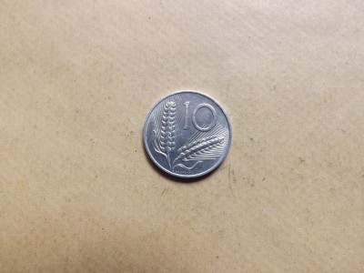 Italia 10 Lire 1979 - MI 1 foto