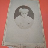 Cumpara ieftin FOTO PORTRET COPIL ANII 1900 VECHI PE CARTON GROS 10 7 CM DE COLECTIE RARA!